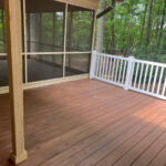 Deck and railing